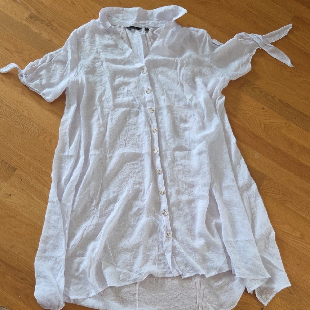 Mlle Gabrielle Light Weight White 3x Cover Up